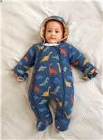 JOJO MAMAN B&Eacute;B&Eacute; Dino Print Pramsuit 3-6 months