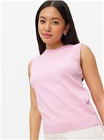 Pink Soft Touch Sleeveless Vest 8