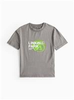 Linkin Park Washed Grey T-Shirt 5 years
