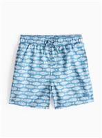 Tu X Scion Blue Fish Print Swim Shorts 11 years
