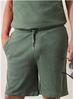 UNION WORKS Green Textured Co-ord Shorts XXXXL