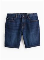 UNION WORKS Dark Washed Denim Shorts 34