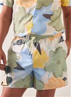 UNION WORKS Pastel Floral Printed Swim Shorts L