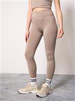 REAKTIV Taupe Yoga Soft Touch Wrap Waist Legging XS