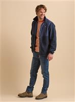 BRAKEBURN Navy Fleece Jacket L