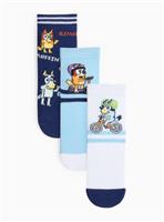 Bluey Character Socks 3 Pack 6-8.5
