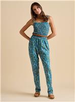BRAKEBURN Teal Shoreline Meadow Jumpsuit 16