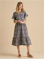 BRAKEBURN Arrows Midi Dress 8
