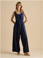 BRAKEBURN Embroidery Drawstring Tie Jumpsuit 18