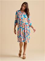 BRAKEBURN Full Bloom Knee Length Dress 20