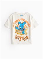 Disney Stitch Catching Waves Graphic T-Shirt 1-2 years