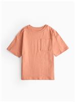 Orange Plain T-Shirt 10 years
