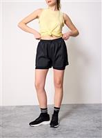 REAKTIV Black Training 2-In-1 Short L