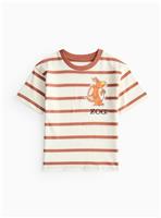 Zog Character Print Striped T-Shirt 3-4 years