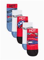 Hot Wheels Socks 5 Pack 9-12