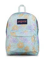 JANSPORT Superbreak One Backpack Faded Floral Fresh Mint One Size