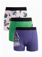 Disney Marvel Character Trunks 3 Pack 8-9 years