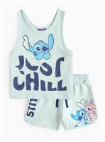 Stitch Printed Top & Shorts Co-ord Set 5 years