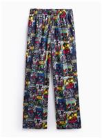 Marvel Comics Printed Fleece Pyjama Bottoms M