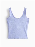 REAKTIV Blue Yoga Soft Touch Built-In-Support vest XS