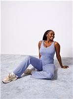 REAKTIV Blue Yoga Soft Touch Built-In-Support vest XXL