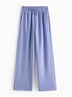 REAKTIV Blue Soft Touch Scuba Wide-Leg jogger L