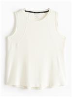 REAKTIV Cream Modal Tank Vest XS
