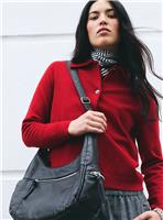 Berry Red Cosy Collared Cardigan 18