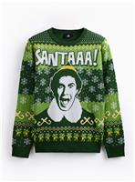 Elf Fairisle Green Christmas Jumper XL