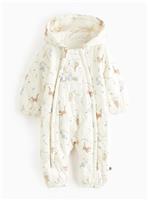 Winnie The Pooh Unisex Beige Pramsuit Up to 3 mths