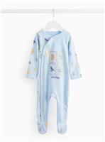 Blue Harry Potter Printed Sleepsuit 9-12 months
