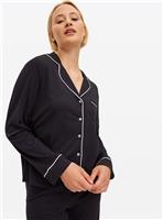 Black Modal Blend Traditional Pyjamas XXL