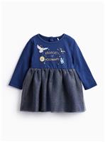 Harry Potter Navy Sparkle Mesh Tutu Dress 3-6 months
