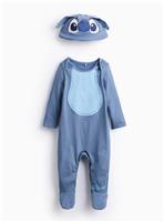 Hallowen Disney Stitch Sleepsuit & Hat Set 18-24 months