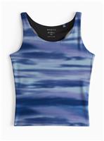 REAKTIV Watercolour Print Built-In Support Fitted Vest XXL