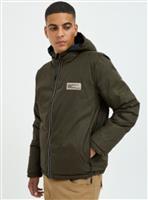 BLEND Lightweight Khaki/Black Reversible Padded Jacket XXL