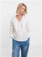 JD WILLIAMS Ruffle Detail Blouse 8
