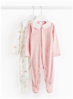 Peter Rabbit Frill Collar Printed Sleepsuit 2 Pack 12-18 months