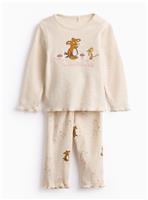 Gruffalo Cream Character Print Pyjama Set 3-6 months