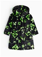 Minecraft Fleece Dressing Gown 11-12 years