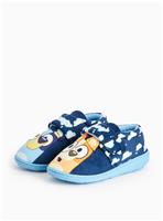 Bluey Character Print Blue Cupsole Slippers 10-11 Infant