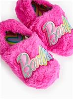 Barbie Pink Mule Slippers 1-2