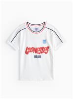 England Lionesses Football Print T-Shirt 4 years