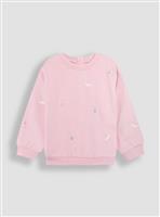 JOJO MAMAN B&Eacute;B&Eacute; Duck Embroidered Sweatshirt 2-3 Years