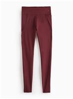 REAKTIV Burgundy High-Waisted Everyday Legging S