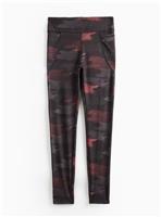 REAKTIV Camo Print High Waisted Everyday Full-Length Legging S