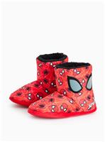 Spider-Man Character Print Slipper Booties 6-7 Infant