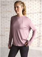 REAKTIV Yoga Long Sleeve Mauve Marl Top XXL