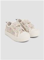 JOJO MAMAN B&Eacute;B&Eacute; Double Strap Canvas Trainers 4 Infant