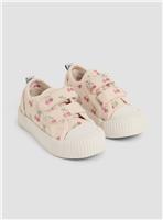 JOJO MAMAN B&Eacute;B&Eacute; Double Strap Canvas Trainers 4 Infant